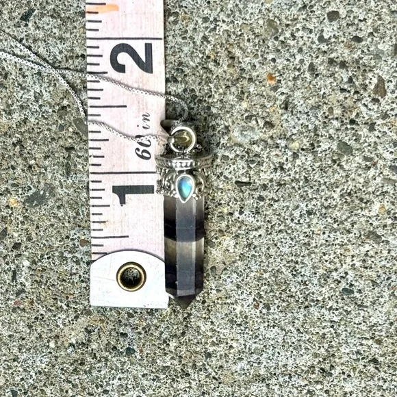 Fluorite & Moonstone Necklace - Picture 11 of 13